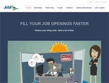 Tablet Screenshot of jobflo.com